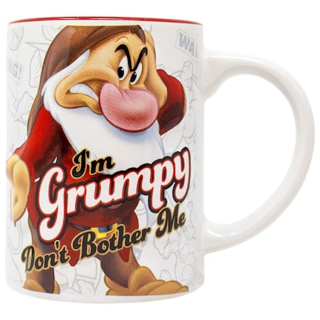 Disney 14 oz Snow White Grumpy Dont Bother Me Mug 809352